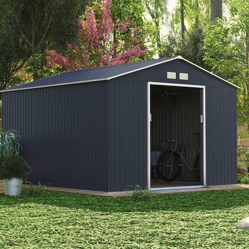 Abri de Jardin en Métal 8,7 m² – Prix Usine – DESTOCKAGE — vue 1