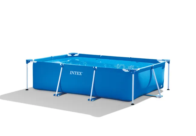 Intex Piscine – Frame Pool – 300 x 200 x 75 cm – Avec Tapis solaire, Pompe filtrante & Filtre — vue 2