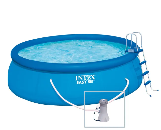 Piscine autoportante INTEX Easy Set Diam.4.57m x H.1.22m — vue 1