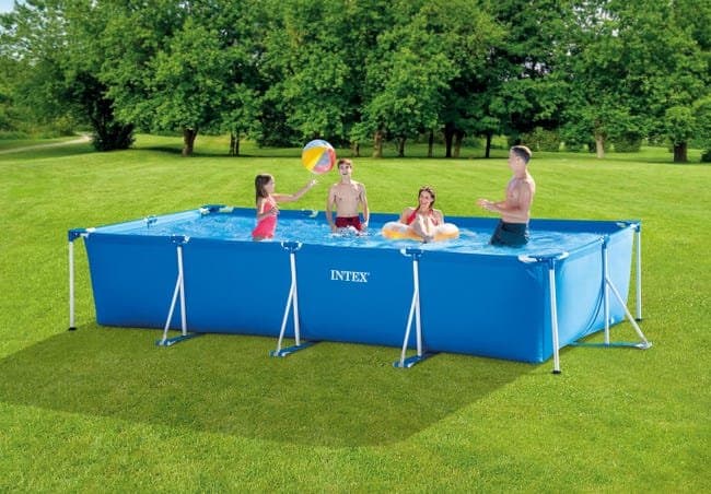 Piscine tubulaire INTEX Metal Frame L.4,50 x l.2,20 m x H.0,84 cm — vue 2
