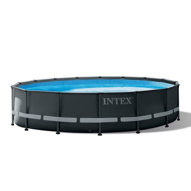Piscine tubulaire INTEX Ultra XTR ronde Diam. 4,88 x H.1,22 m — vue 1