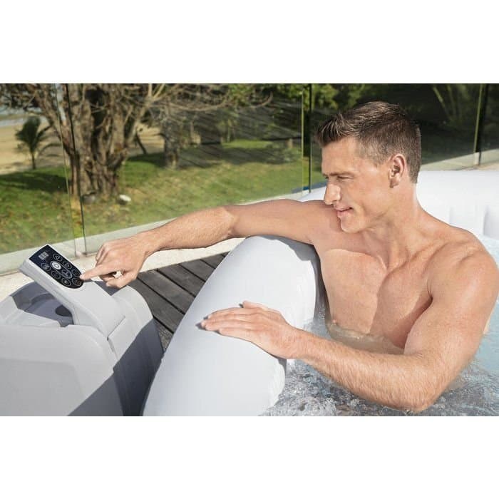 Spa gonflable carré 6 places – Ibiza Airjet – Bestway — vue 2