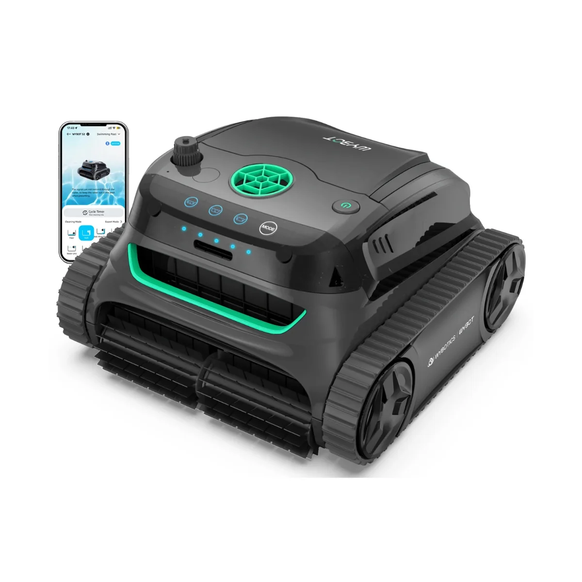 Wybot Robot piscine sans fil Wybot S2 – Prix Destockage — vue 1